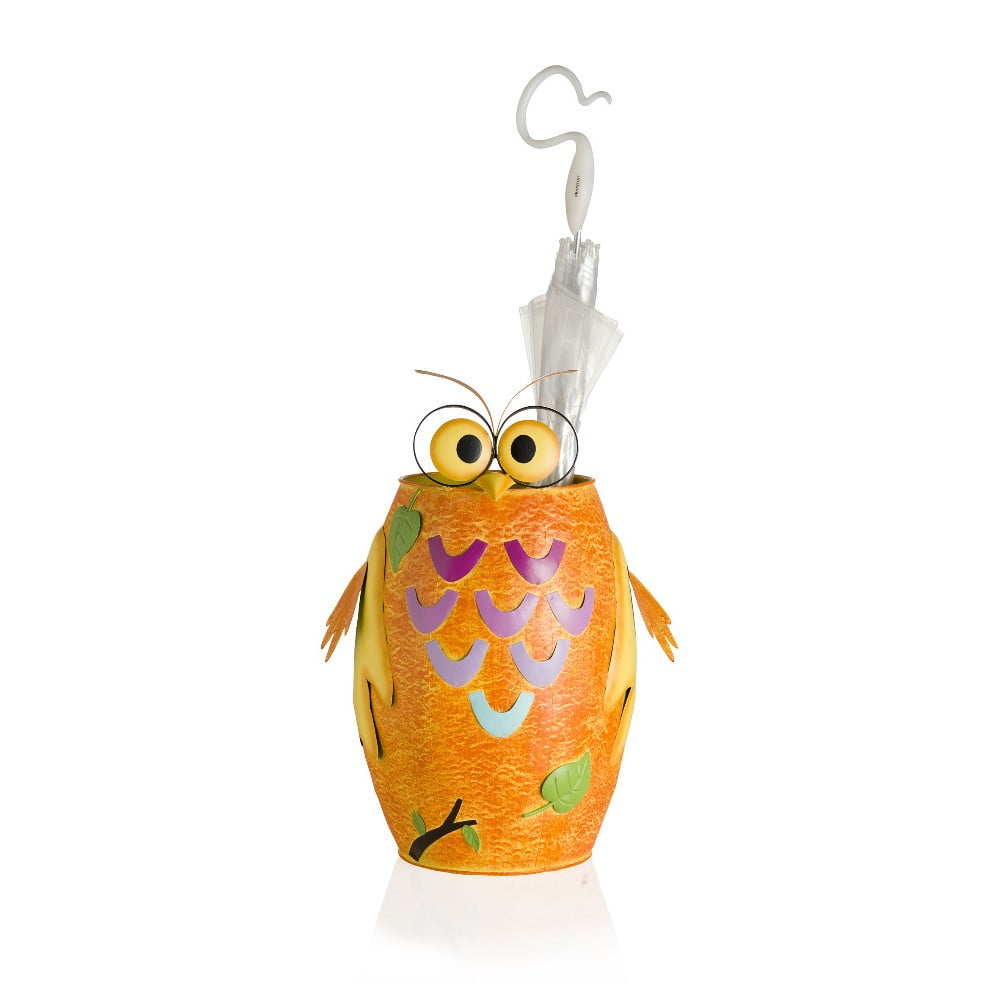 Owl narancssárga, bagoly formájú esernyőtartó - Brandani