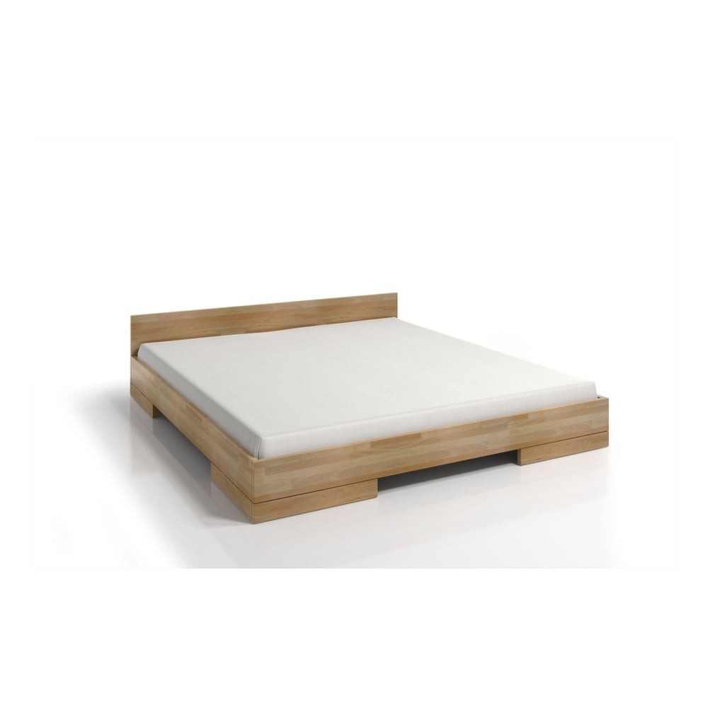 Spectrum kétszemélyes ágy bükkfából, 160 x 200 cm - skandica