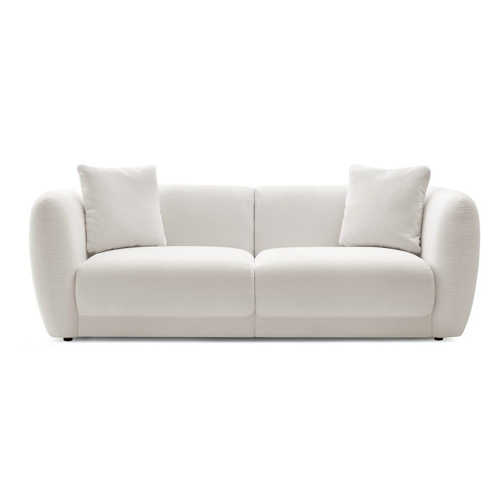 Fehér kanapé 230 cm bourbon – bobochic paris