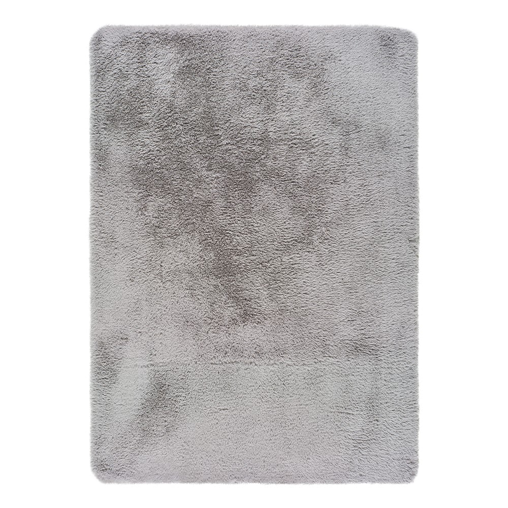 Alpaca liso szürke szőnyeg, 200 x 290 cm - universal