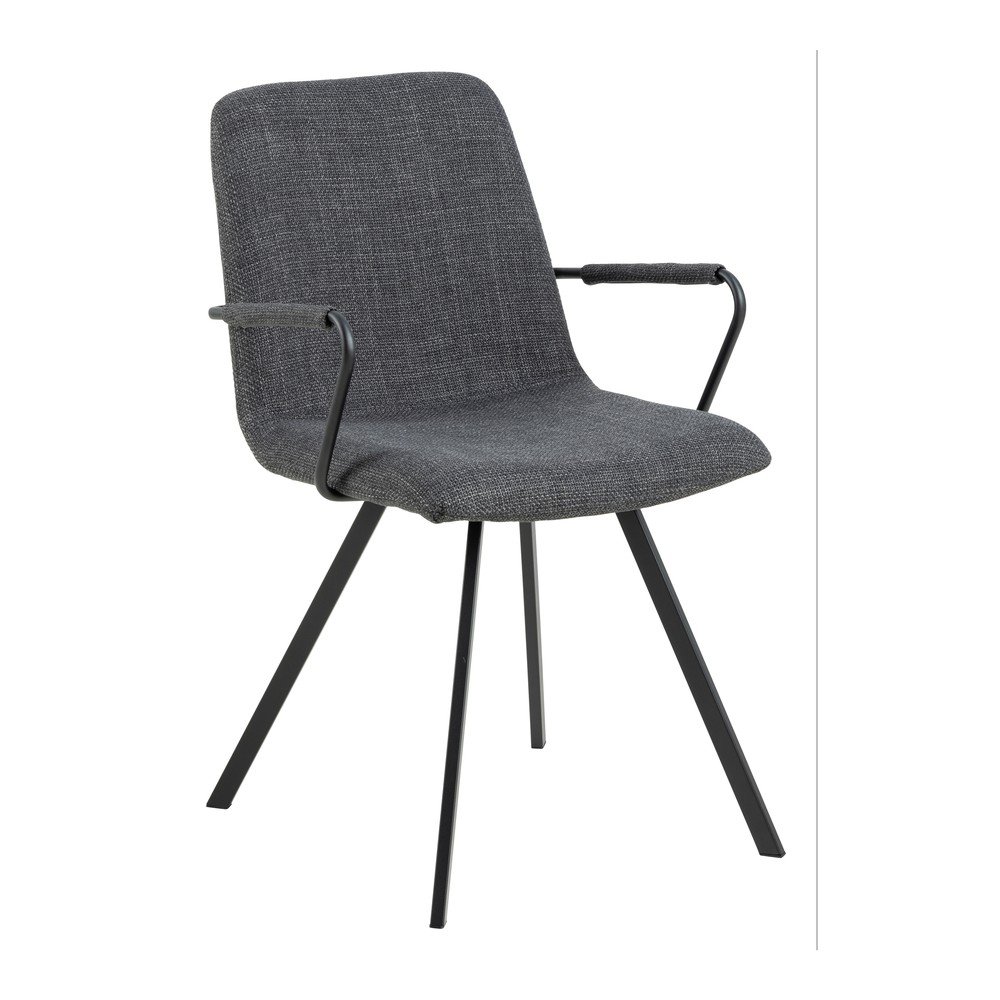 Sötétszürke étkezőszék szett 2 db-os Selina – Actona