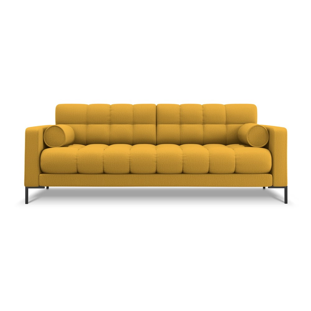 Sárga kanapé 217 cm bali – cosmopolitan design