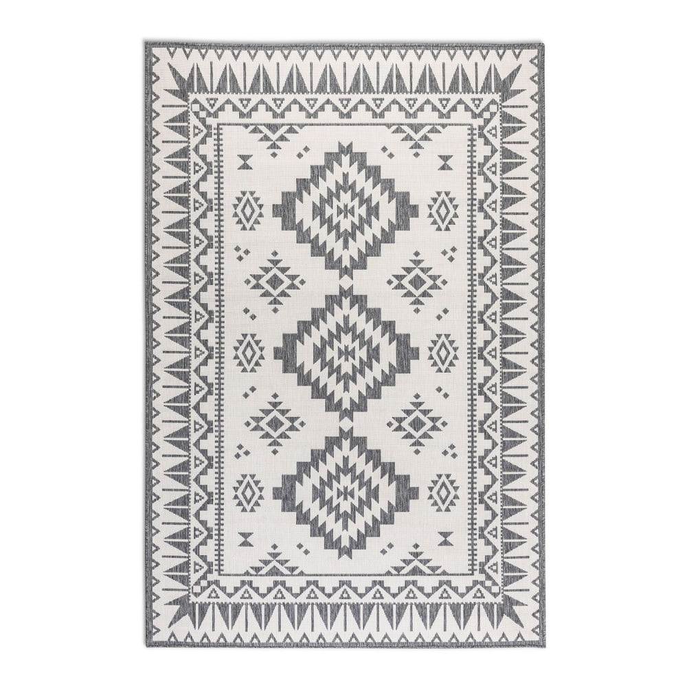 Szürke-krémszínű kültéri szőnyeg 160x230 cm gemini – elle decoration