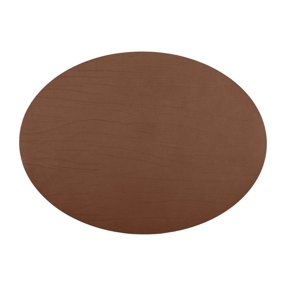 Titan barna tányéralátét újrahasznosított bőrből, 33 x 45 cm - ZicZac