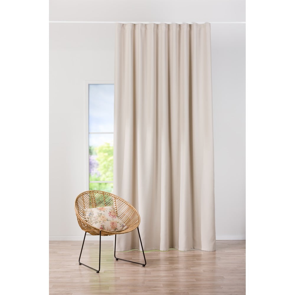Krémszínű sötétítő függöny 140x260 cm – Mendola Fabrics