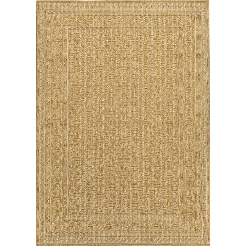 Sárga kültéri szőnyeg 230x160 cm terrazzo - floorita