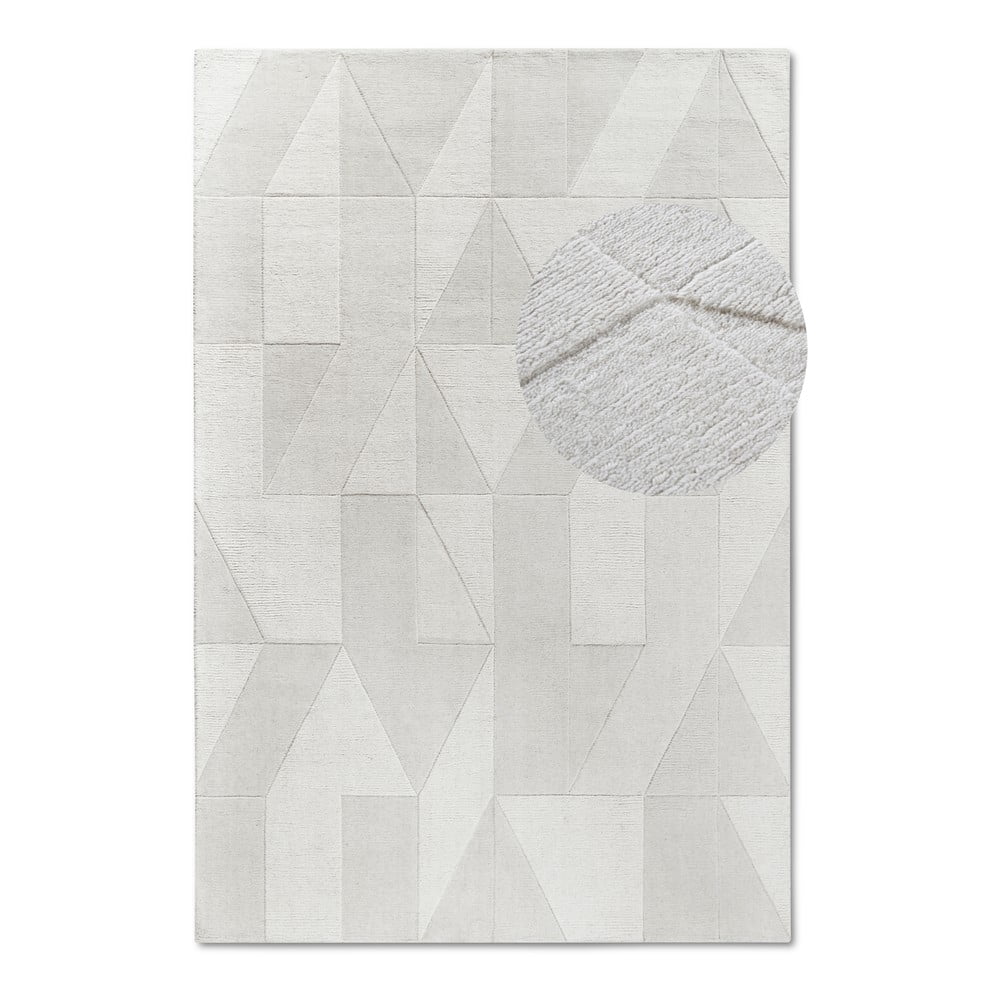 Krémszínű kézi szövésű gyapjú szőnyeg 80x150 cm Ursule – Villeroy&Boch