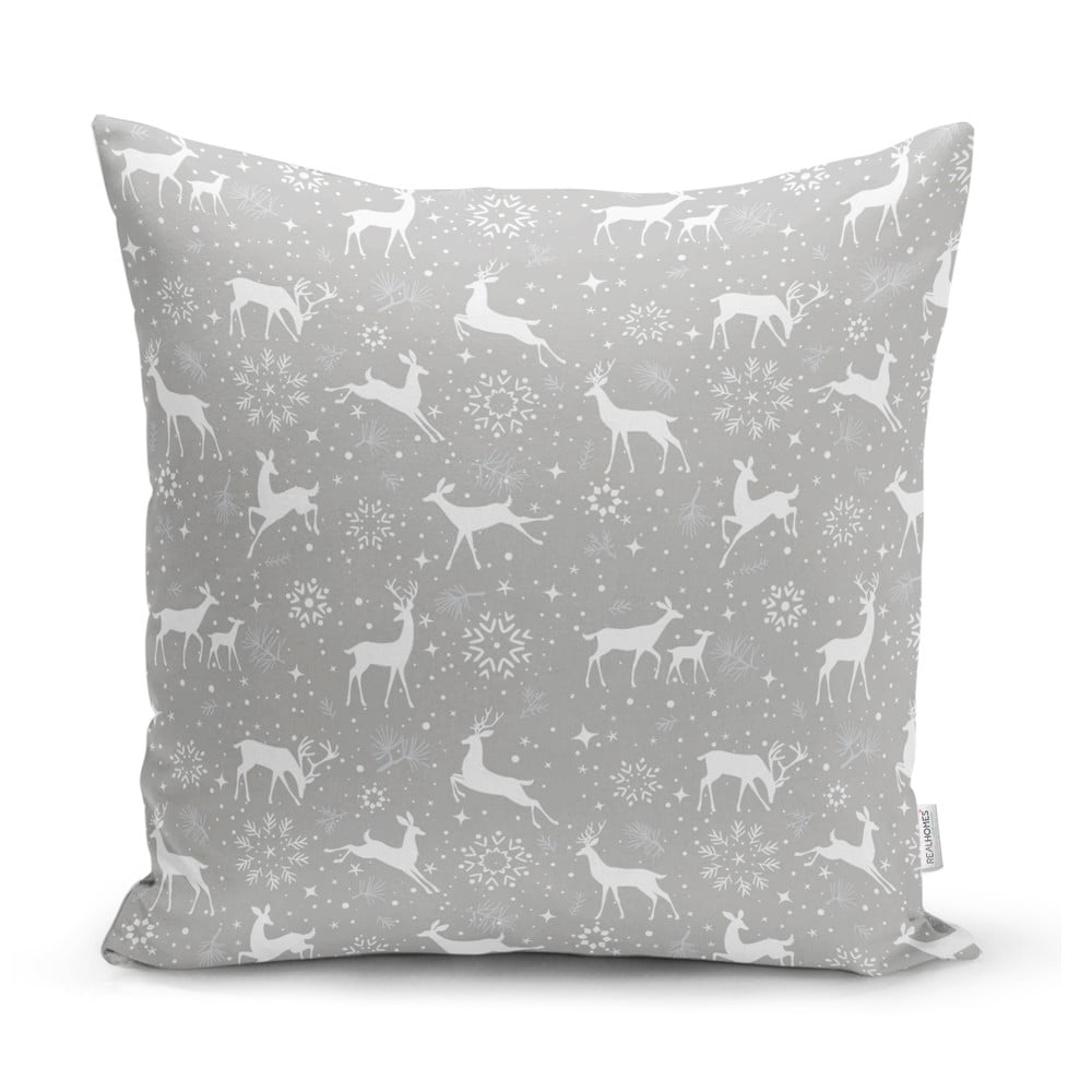 Reindeer karácsonyi párnahuzat, 42 x 42 cm - Minimalist Cushion Covers