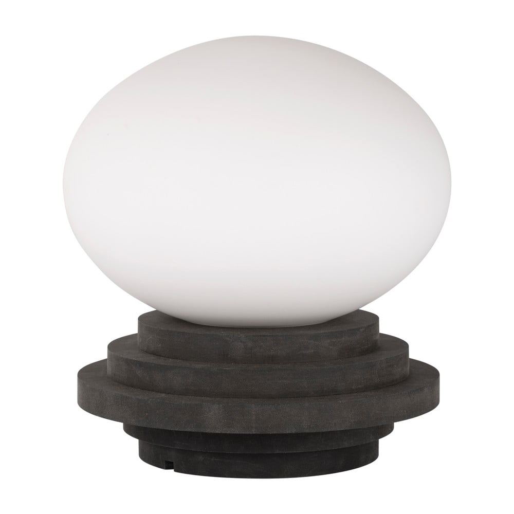 Fehér-szürke asztali lámpa amfi - markslöjd