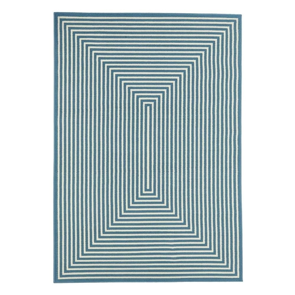 Braid kék kültéri szőnyeg, 160 x 230 cm - Floorita