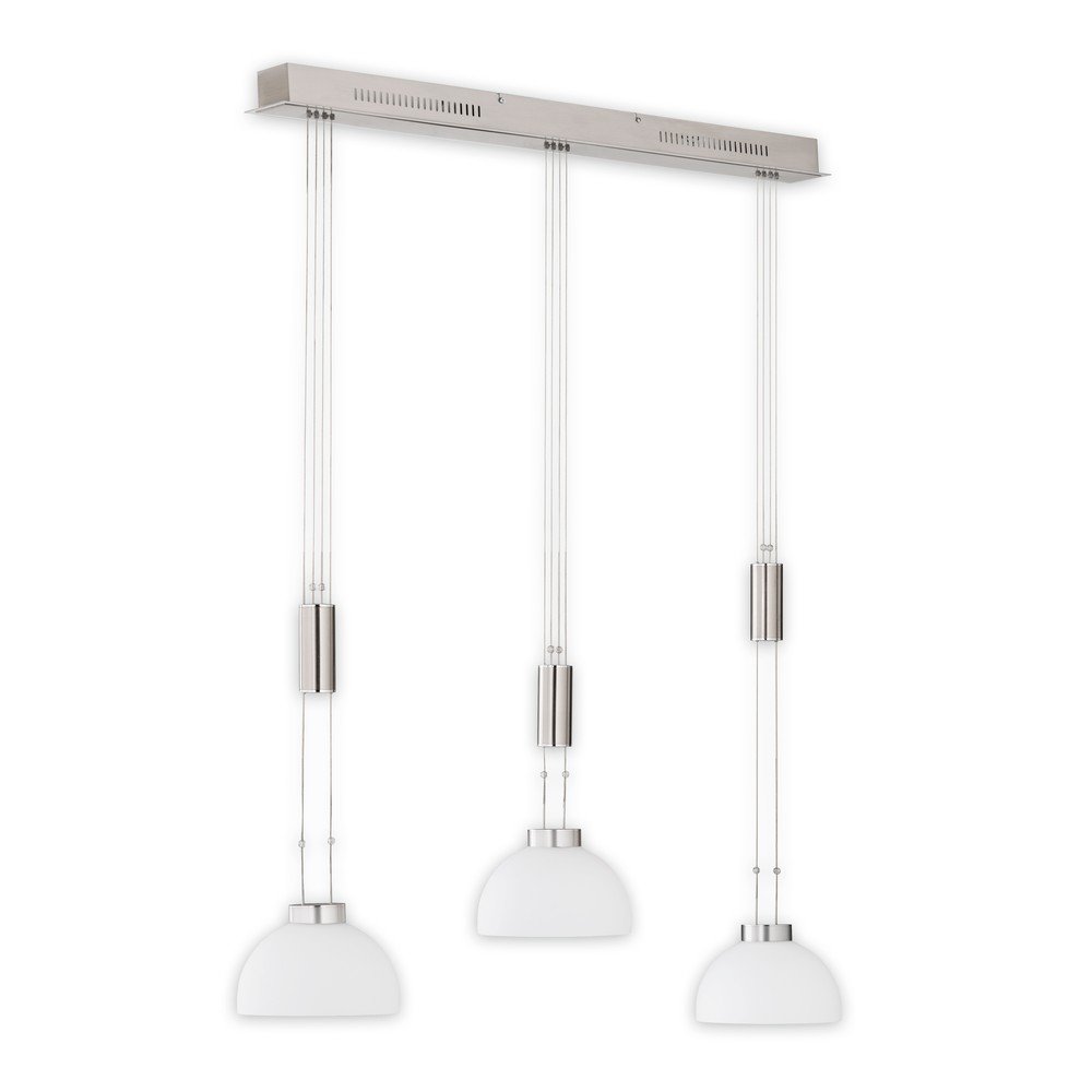 Fekete fém LED dimmelhető függőlámpa Avignon – Fischer & Honsel