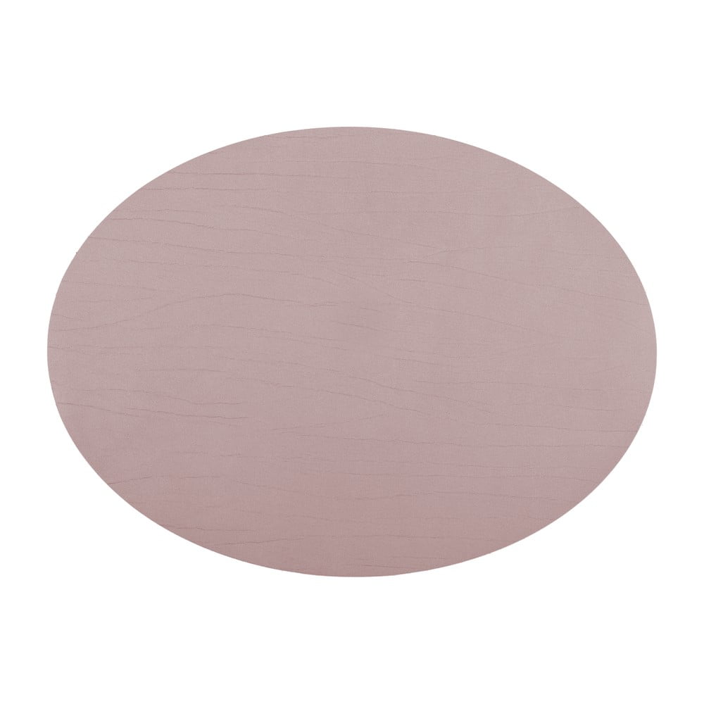 Titan rózsaszín tányéralátét újrahasznosított bőrből, 33 x 45 cm - ZicZac
