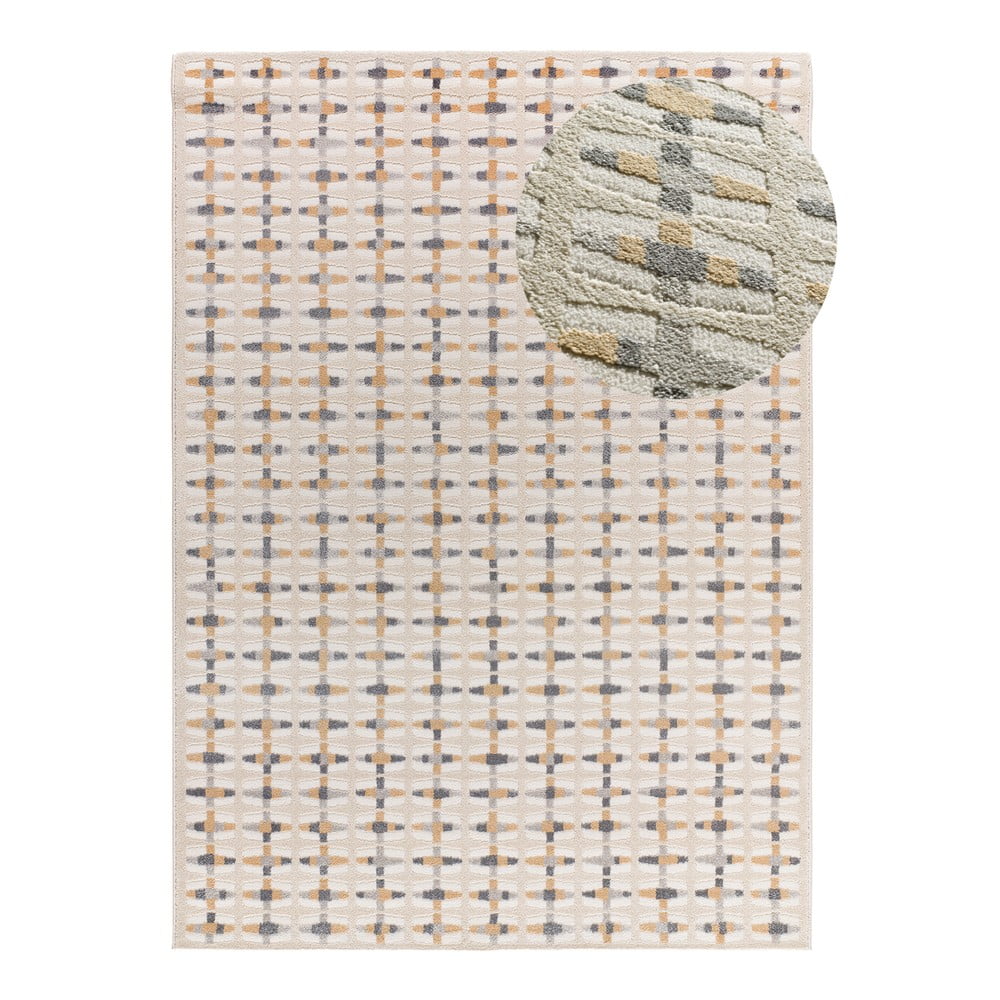 Elefántcsont színű szőnyeg 133x190 cm Baresa – Universal