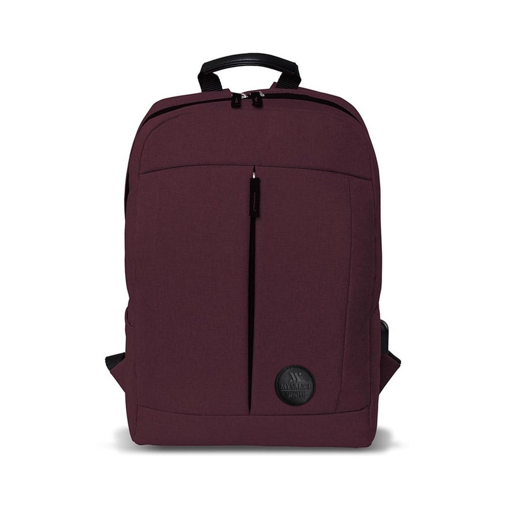 GALAXY Smart Bag sötétpiros hátizsák USB csatlakozóval - My Valice