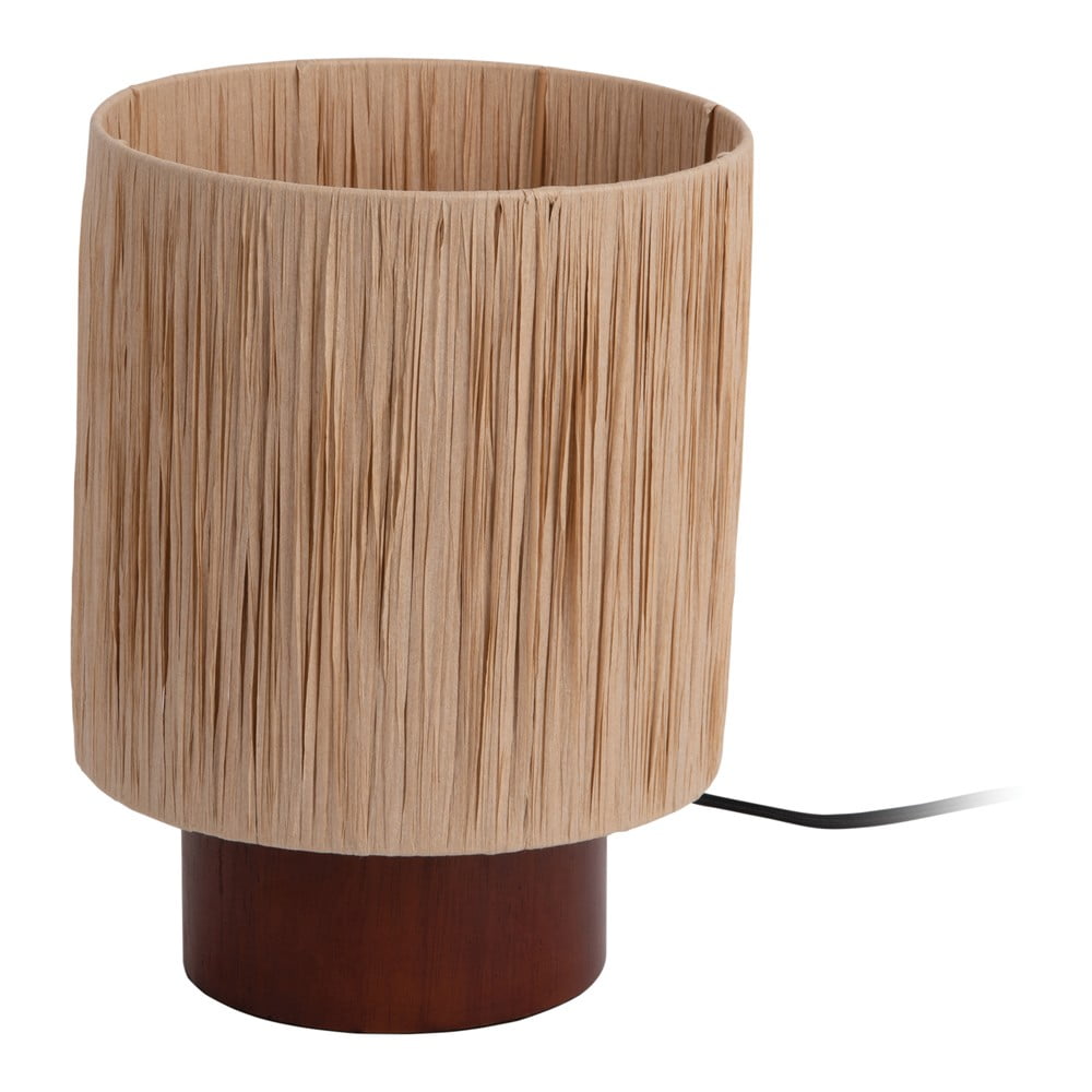 Natúr színű asztali lámpa papír zsinór búrával (magasság 28,5 cm) Sheer – Leitmotiv
