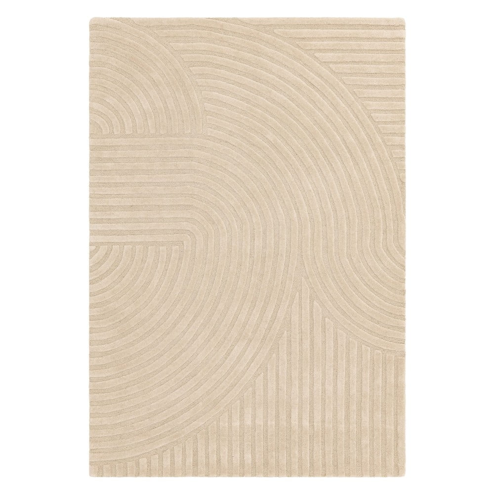 Bézs gyapjú szőnyeg 120x170 cm hague – asiatic carpets