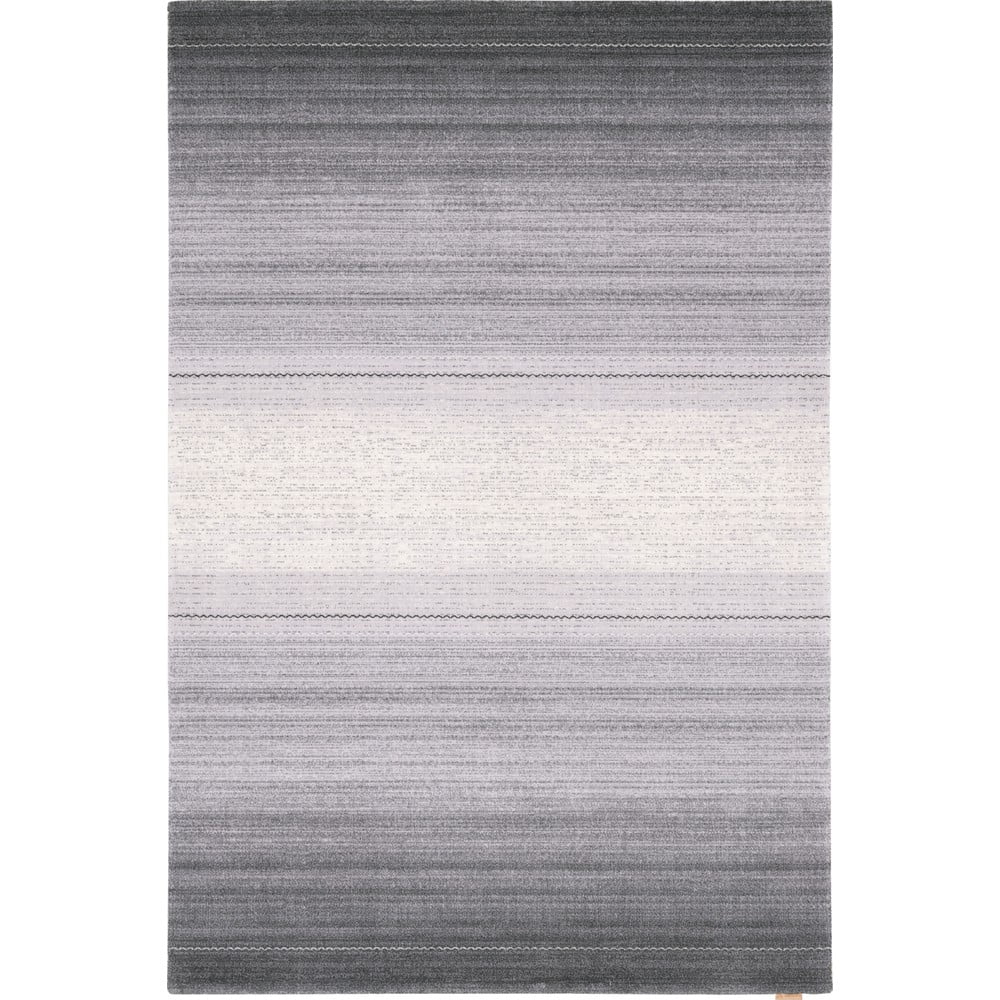 Világosszürke gyapjú szőnyeg 160x240 cm beverly – agnella