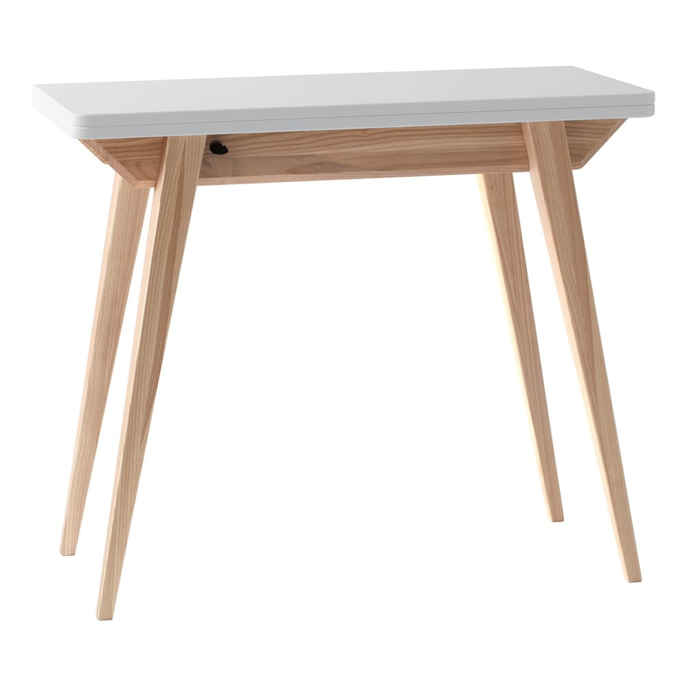 Konzolasztal fehér asztallappal 45x90 cm envelope - ragaba