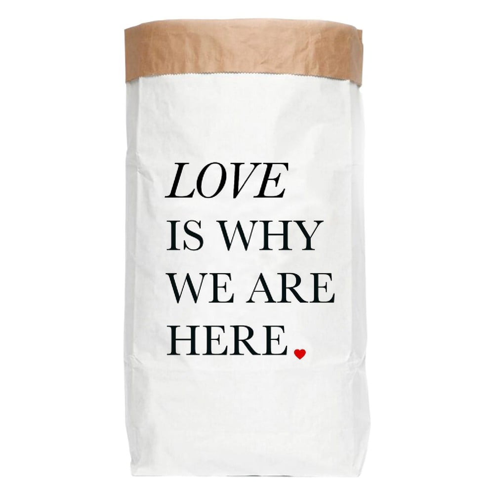 Ordenacion Love tárolózsák újrahasznosított papírból - Really Nice Things