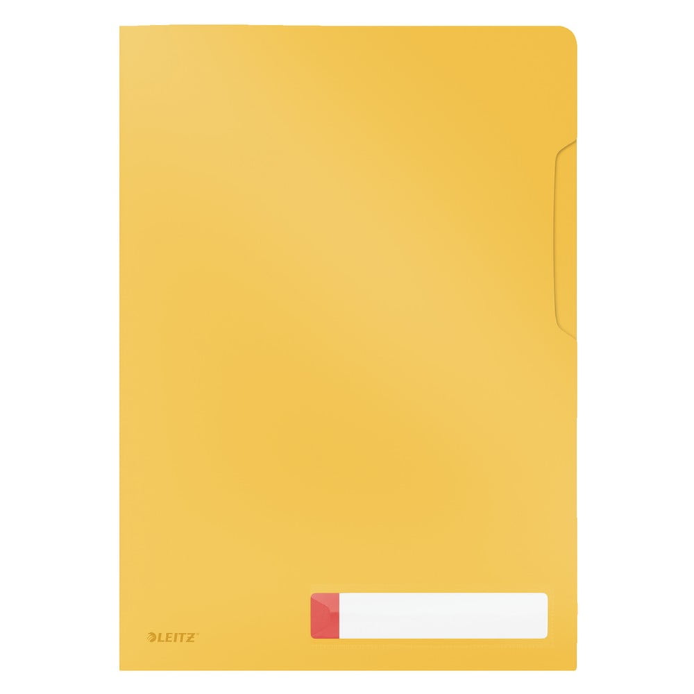Cosy sárga irodai mappa, nem átlátszó, A4 - Leitz