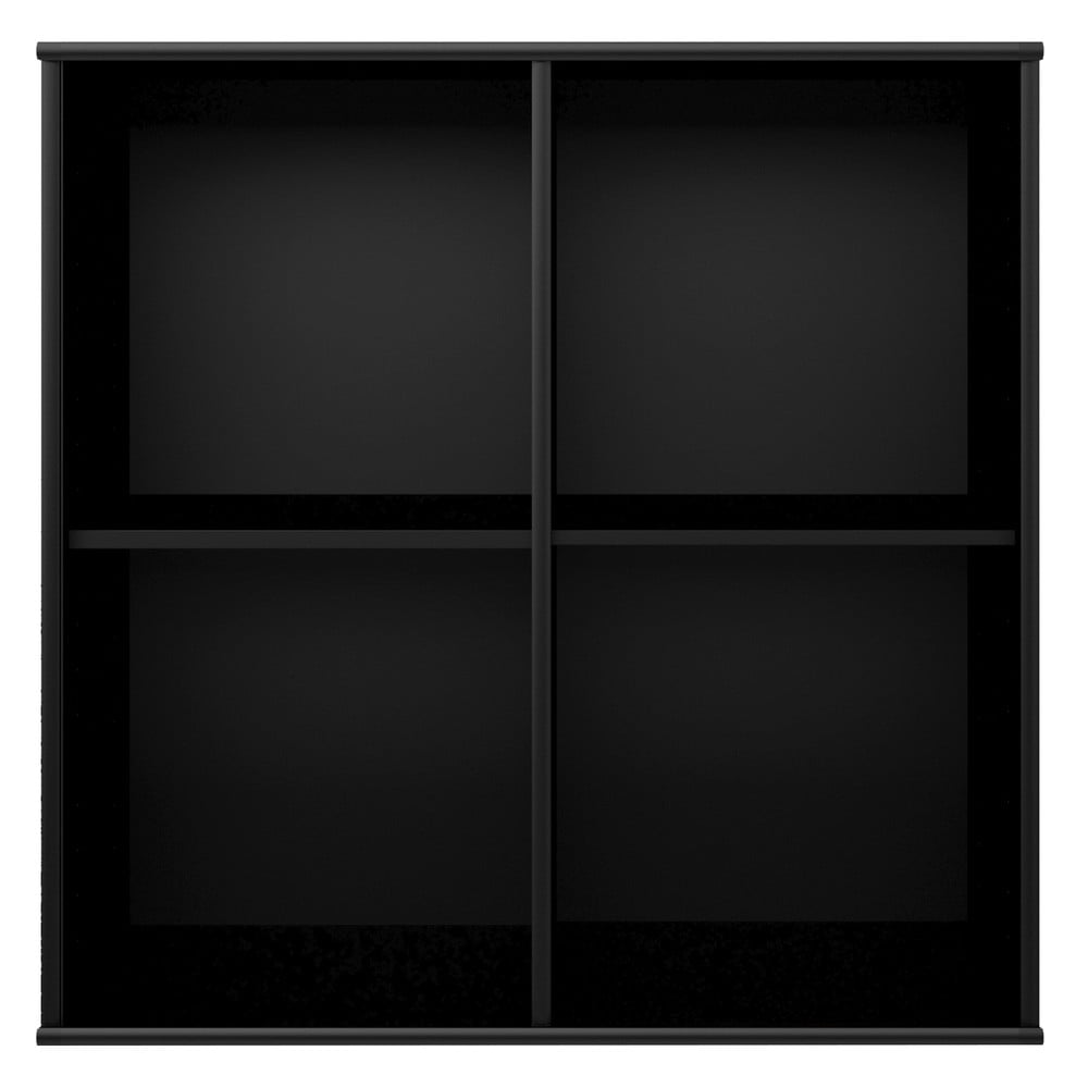 Fekete moduláris polcrendszer 68,5x69 cm mistral kubus - hammel furniture