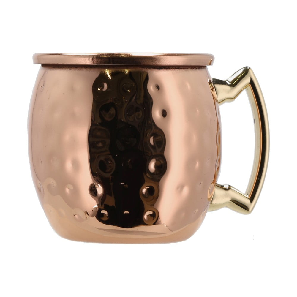 Rézszínű acél bögre szett 4 db-os 80 ml Moscow Mule – Lyngby Glas