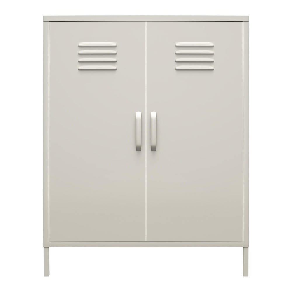 Világosszürke fém szekrény 79x100 cm Bradford – Støraa