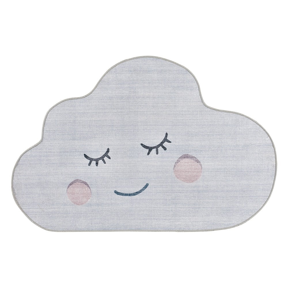 Világosszürke mosható gyerek szőnyeg 80x120 cm Candy – Universal