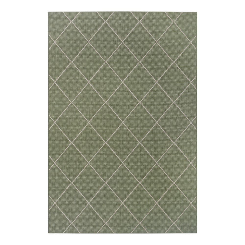 London zöld kültéri szőnyeg, 120x170 cm - Ragami