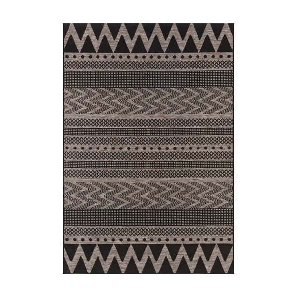 Sidon fekete-bézs kültéri szőnyeg, 160 x 230 cm - NORTHRUGS