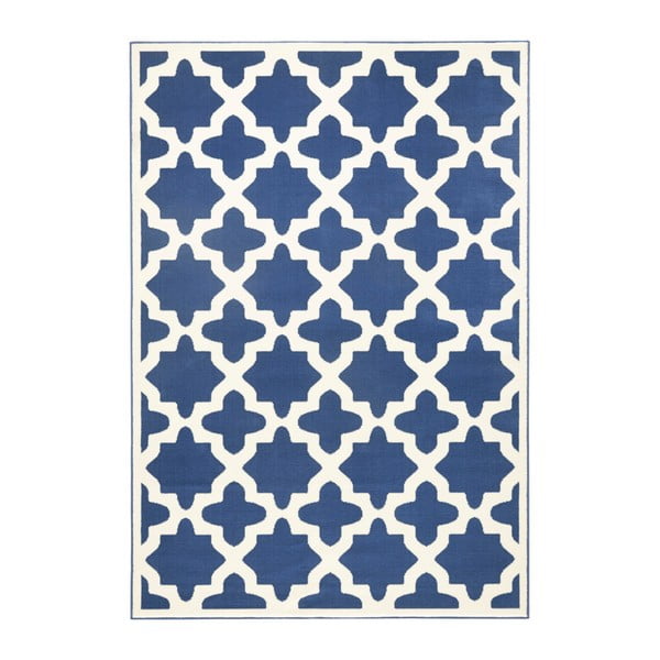 Noble kék-fehér szőnyeg. 70 x 140 - Zala Living