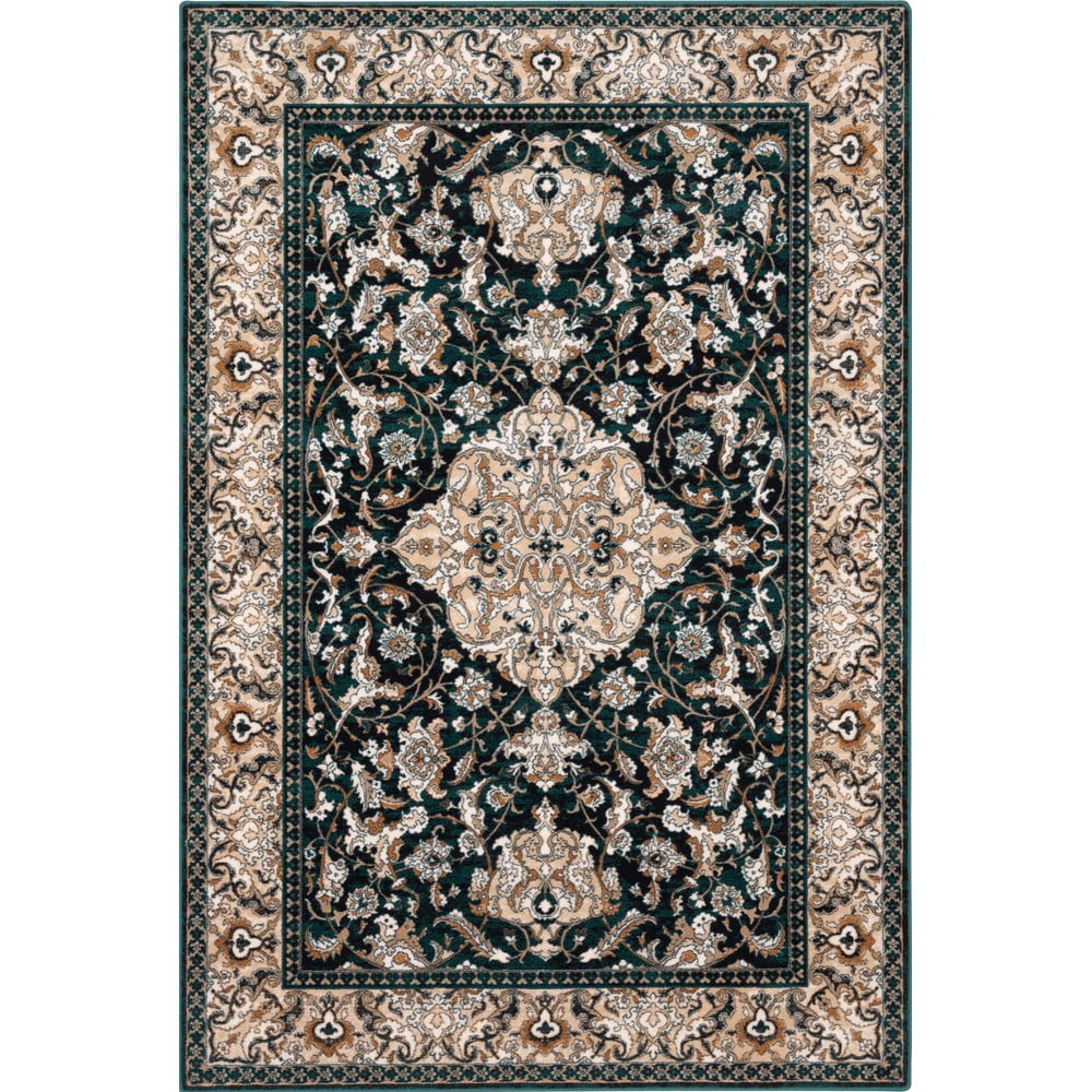 Zöld gyapjú szőnyeg 160x240 cm lauren – agnella