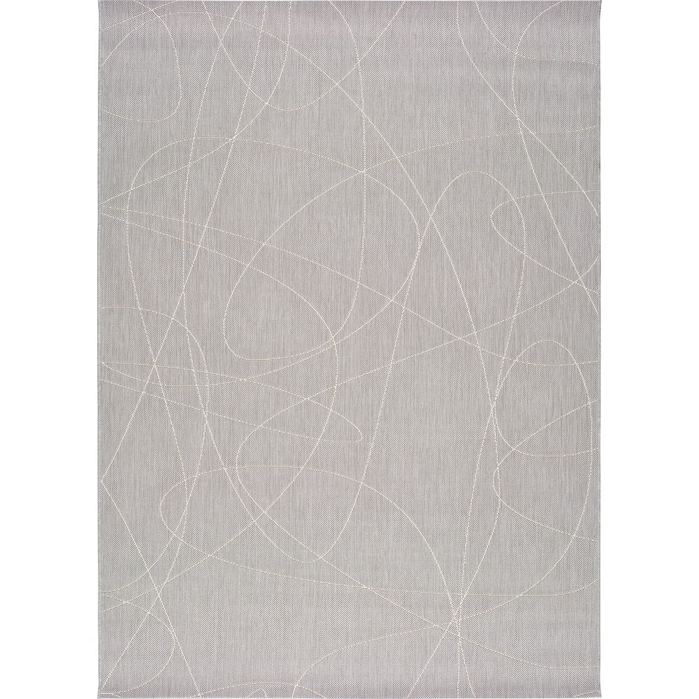 Hibis line szürke kültéri szőnyeg, 160 x 230 cm - universal