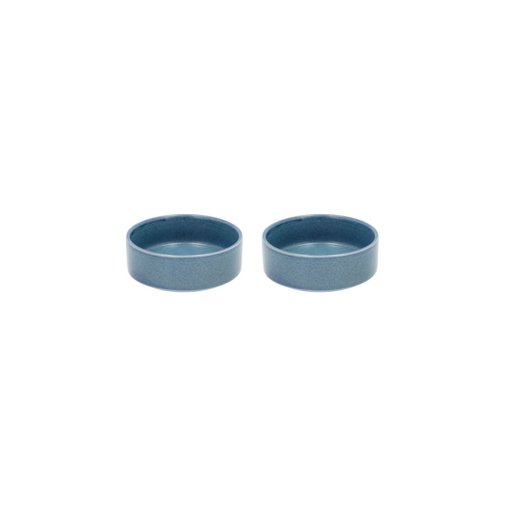 Fjord 2 db-os kék porcelán tálka szett, ø 10,1 cm - Villa Collection