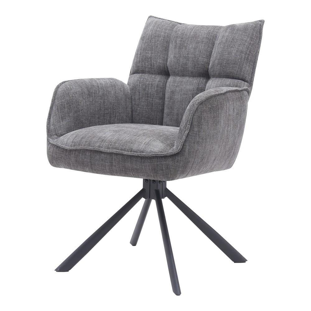 Szürke étkezőszék szett 2 db-os Marilla – Unique Furniture