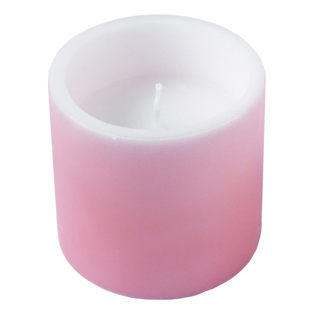Outdoor rózsaszín gyertya, égési idő 30 óra - Unipar