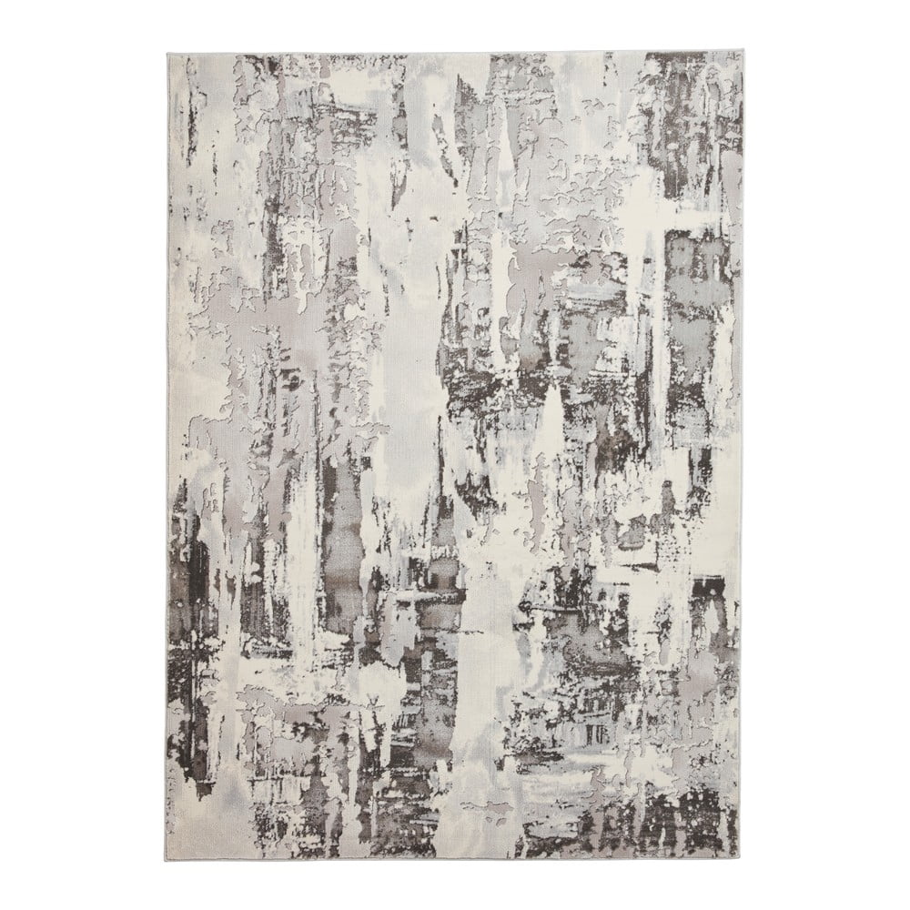 Világosszürke-krémszínű szőnyeg 200x290 cm apollo – think rugs