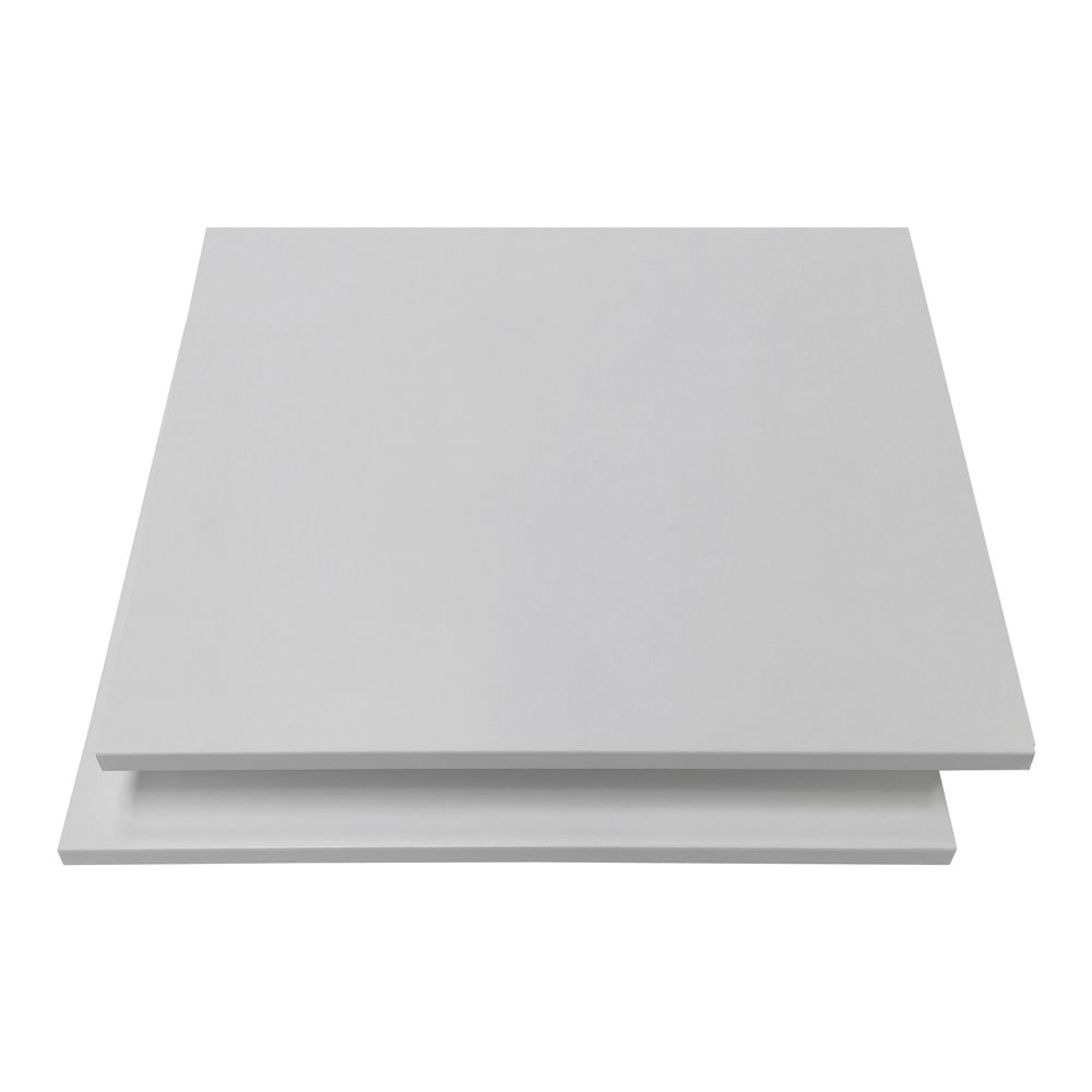 Fehér polc szett moduláris polcrendszerhez 2 db-os 32x1 cm Mistral Kubus - Hammel Furniture