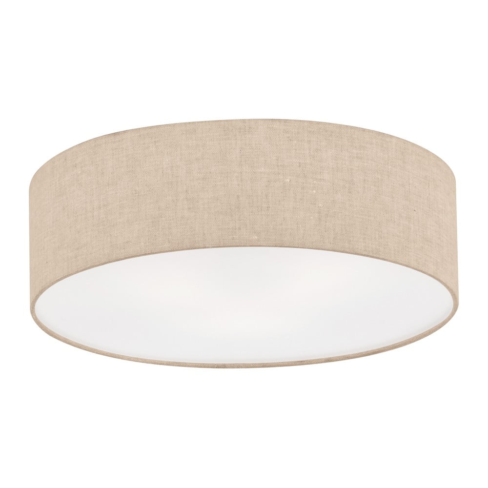 Bézs mennyezeti lámpa textil búrával ø 40 cm Thor – Fischer & Honsel