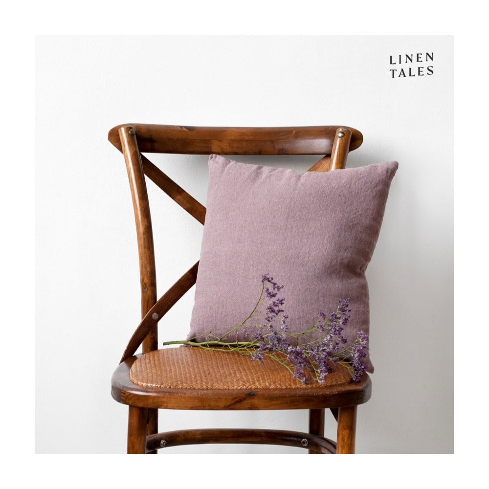 Len párnahuzat 50x50 cm Ashes of Roses – Linen Tales