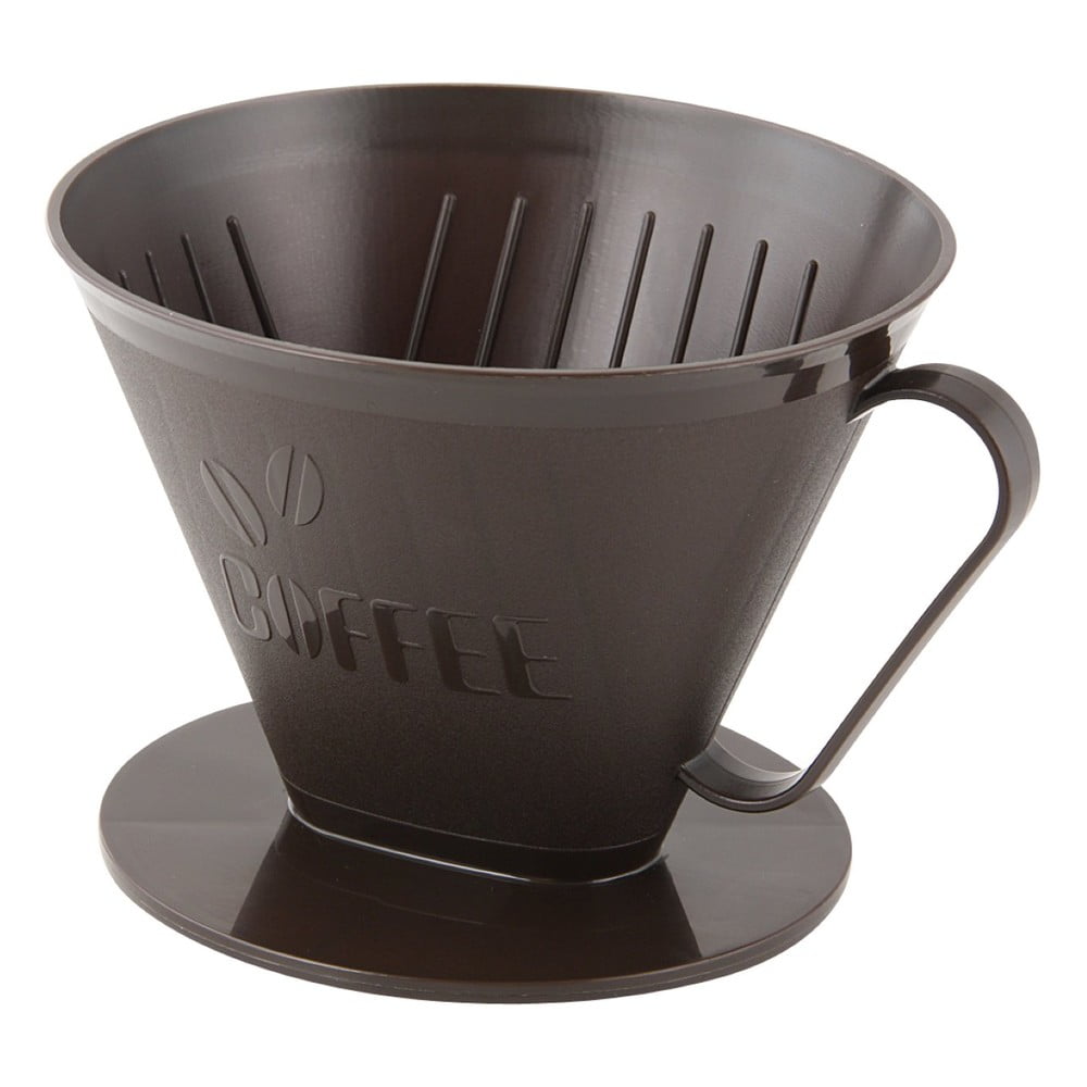 Coffee & Tea barna kávészűrő tartó - Fackelmann