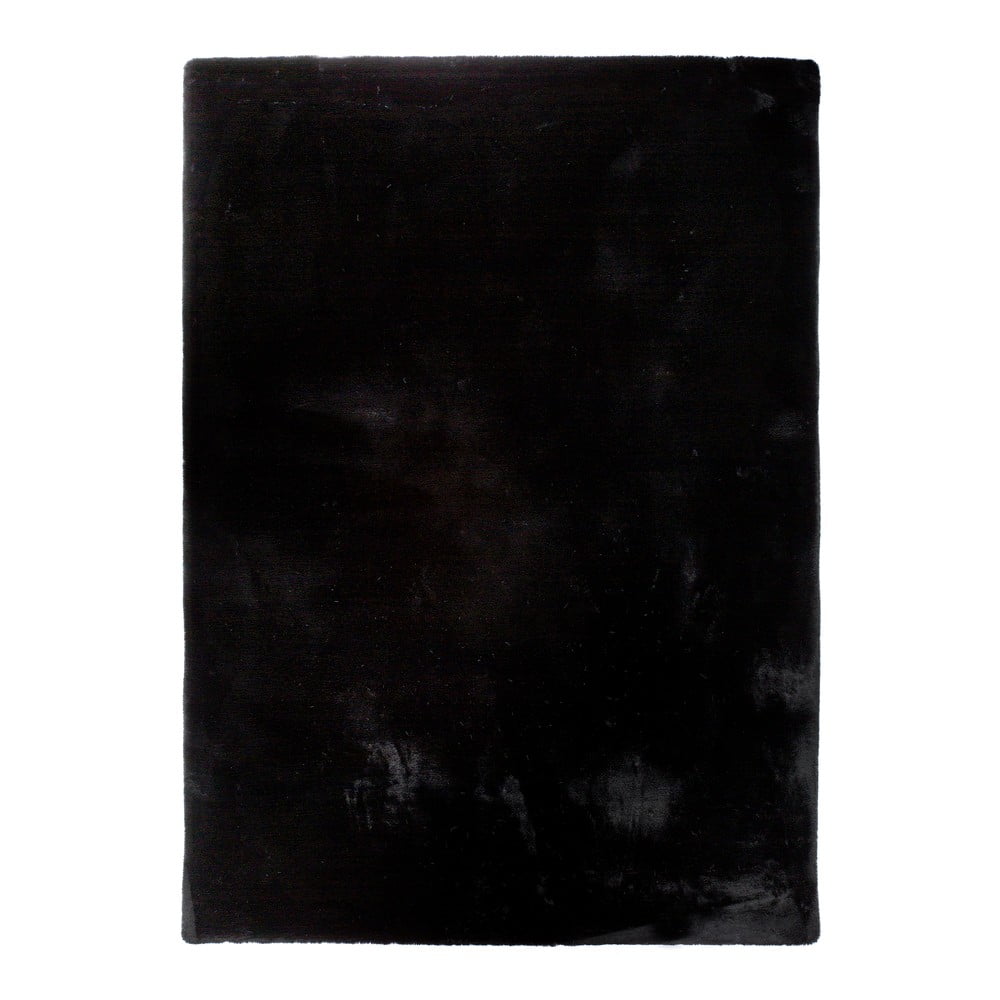 Fox liso fekete szőnyeg, 120 x 180 cm - universal