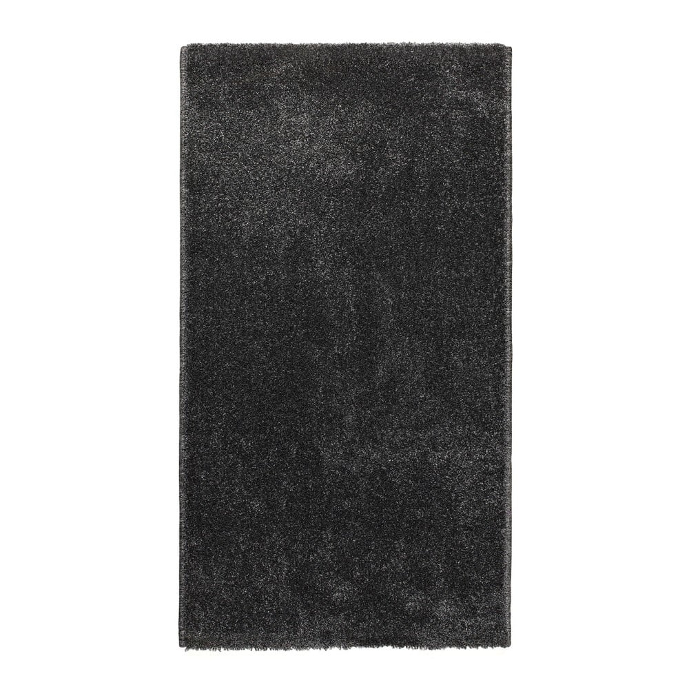 Velur sötétszürke szőnyeg, 57 x 110 cm - Universal