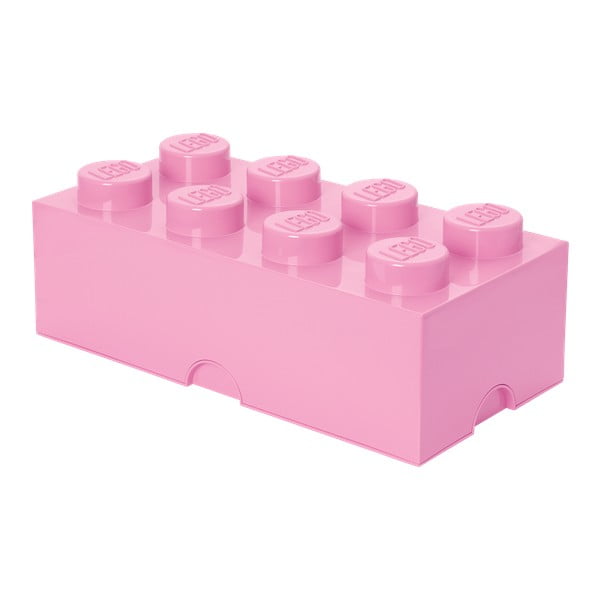 Világos rózsaszín tárolódoboz - LEGO®