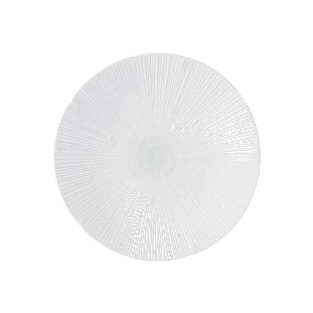 Világoskék kerámia tányér ø 24,4 cm ICE WHITE - MIJ
