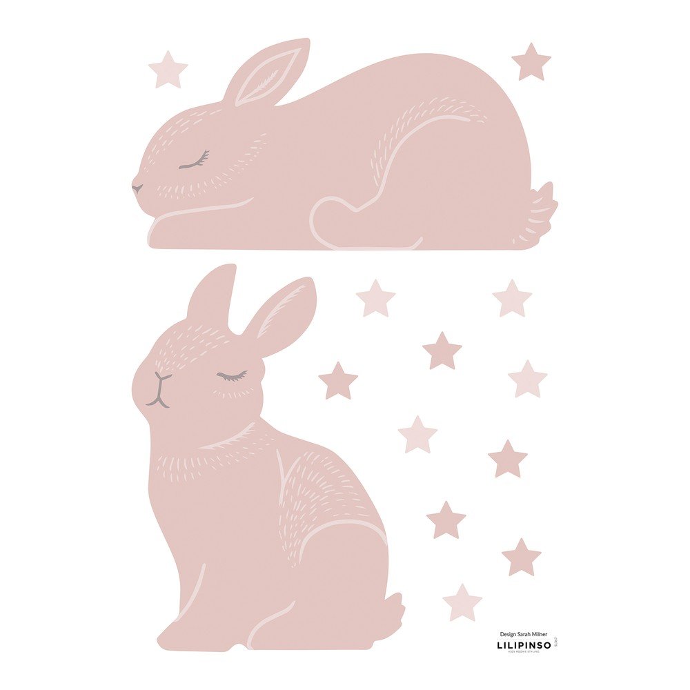 Matrica lap 30x42 cm Vintage Rabbit – Lilipinso