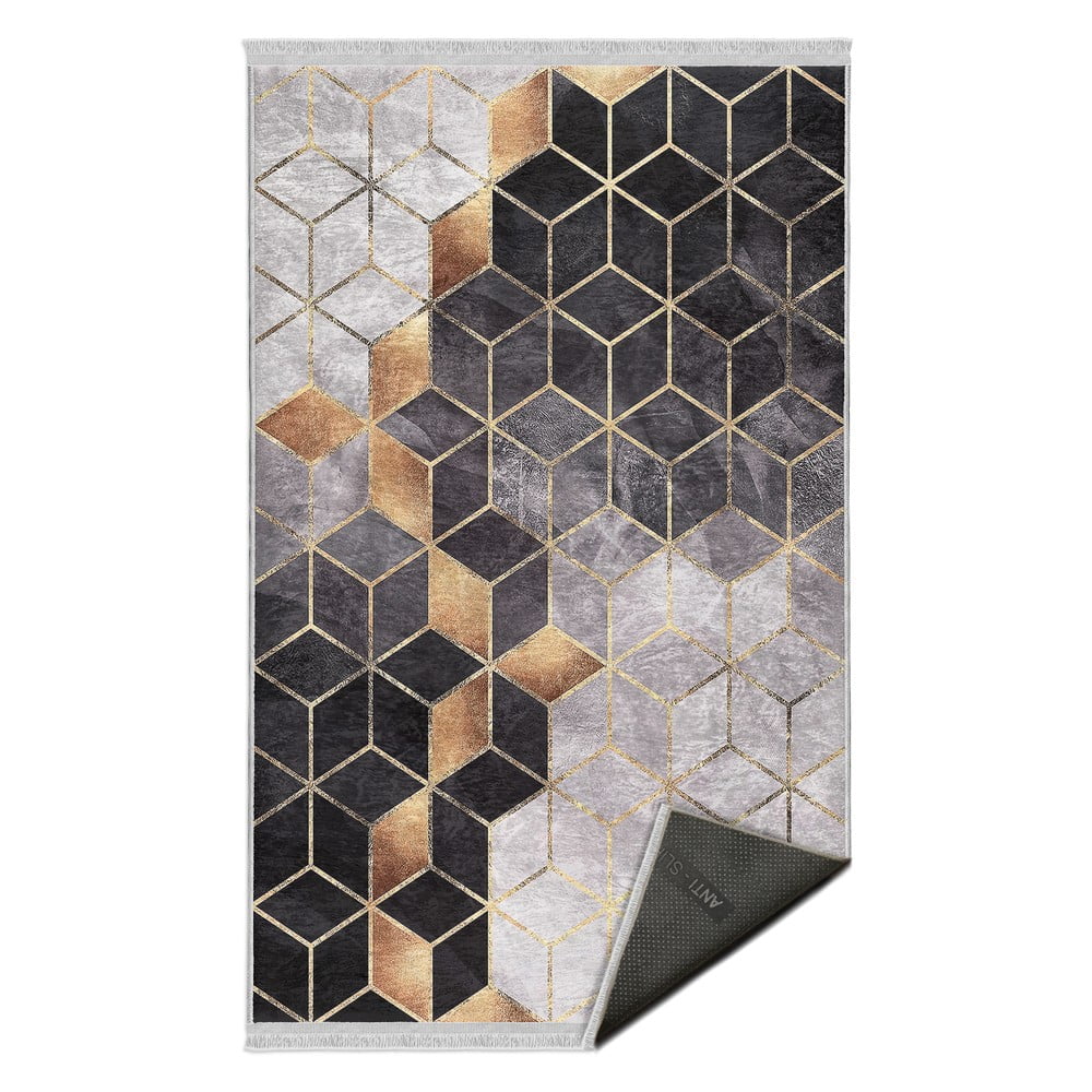 Szürke-aranyszínű szőnyeg 160x230 cm – Mila Home