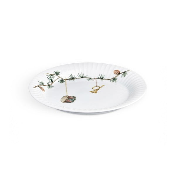 Hammershoi Christmas Plate karácsonyi porcelán tányér, ⌀ 19 cm - Kähler Design