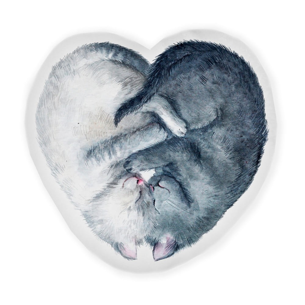 Gyerek párna Cat Heart – Folkifreckles