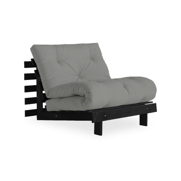 Roots Black/Grey szürke kinyitható fotel - Karup Design